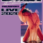 Elisa – Palasport Live 2026 Potrebbe essere un'immagine raffigurante 1 persona e il seguente testo "مشايي PALASPORT PALASPORT 24 24APR APR JESOLO(VE) LIVE 2026 PALAZZO DEL TURISMO"