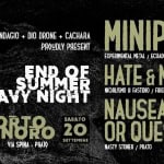 END OF SUMMER heavy night – Minipony + Hate & Merda + Nausea Or Questra /// LIVE ! END OF SUMMER heavy night – Minipony Hate & Merda Nausea Or Questra – LIVE ! a Prato (PO) il 20 settembre 2025