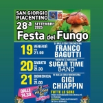 Festa del Fungo 2025 Festa del Fungo 2025 a San Giorgio Piacentino (PC) il 19 settembre - 21 settembre 2025