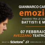Gianmarco Carroccia – Emozioni 7 febbraio 2026 – Avezzano Teatro dei Marsi Gianmarco Carroccia – Emozioni 7 febbraio 2026 – Avezzano Teatro dei Marsi a Avezzano (AQ) il 7 febbraio 2026