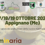 Leguminaria 2025 Potrebbe essere un'immagine raffigurante il seguente testo "Bandiera BandieraVerde Verde Apkolua REGIONE MARCHE PRO LOCO Appignano ComunediAppignano Appignano Comune אחריום Provincia Macerata mipaaf ministero della pelicice agialealimentarefarestali agncole limentari forestali Sidrdupp Grand-couR 17/18/19 OTTOBRE 2025 Appignano (Mc) ...il valore dei piatti poveri della cucina marchigiana สราห ana naria leguminaria"