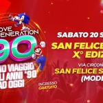 LOVE GENERATION 90 @ SAN FELICE SUL PANARO (MO) Love Generation 90 – San Felice Sul Panaro (Mo) a San Felice Sul Panaro (MO) il 20 settembre 2025
