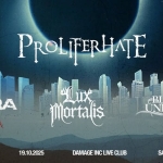 PROLIFERHATE + Miara + Lux Mortalis + Bloody Unicorn – Live @ Damage Inc Live Club (Verona) PROLIFERHATE Miara Lux Mortalis Bloody Unicorn – Live – Damage Inc Live Club (Verona) a San Giovanni Lupatoto (VR) il 19 ottobre 2025
