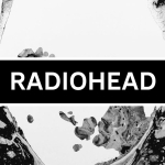 Radiohead Europe 2025 Potrebbe essere un'immagine in bianco e nero raffigurante raggi X e il seguente testo "RADIOHEAD"