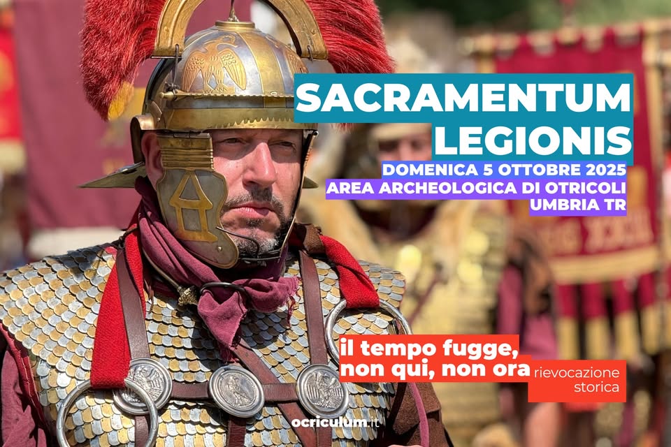 Evento Sacramentum Legionis – 2025 Locandina Sacramentum Legionis – 2025 - domenica 5 ottobre ore 10:00 - 19:00