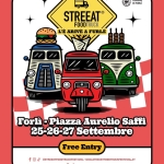 STREEAT® Food Truck Festival FORLI STREEATr Food Truck Festival FORLÌ a Forlì (FC) il 25 settembre - 27 settembre 2026