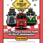 STREEAT® Food Truck Festival FORLI STREEATr Food Truck Festival FORLÌ a Forlì (FC) il 25 settembre - 27 settembre 2026