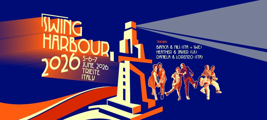 SWING HARBOUR 2026 – 8th edition Potrebbe essere un'immagine raffigurante 10 persone e testo
