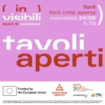 Tavoli Aperti – Co-progettiamo un Podcast Tavoli Aperti – Co – progettiamo un Podcast a Forlì (FC) il 24 settembre 2025