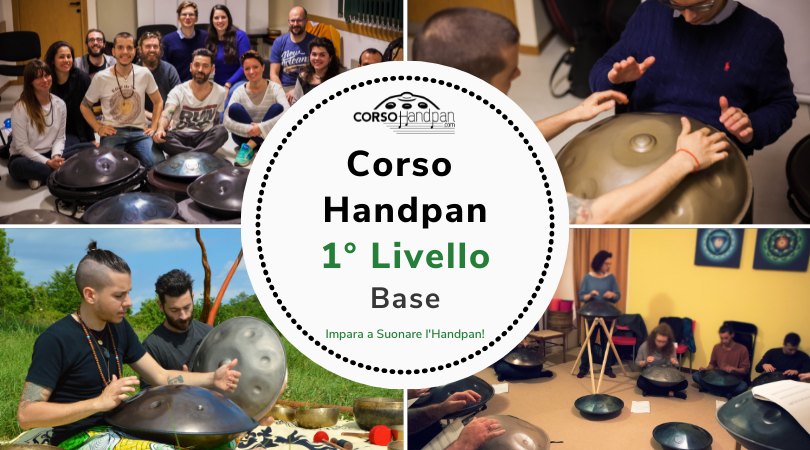 Potrebbe essere un'immagine raffigurante 12 persone, piatto e il seguente testo "Megt ብመያያ KAPM CORsOjjandpan Corso Handpan 1° Livello Base Impara ImparaaSuonareTHandpan! a Suonare l'Handpan!"