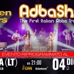 ABBA SHOW “The Golden Years” – Teatro Europa, Aprilia (LT) ABBA SHOW “The Golden Years” – Teatro Europa, Aprilia (LT) a Aprilia (LT) il 4 dicembre 2026