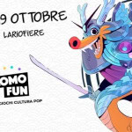 Como Fun 18-19 ottobre 2025 💚🐉 Potrebbe essere un'immagine raffigurante il seguente testo "18-19OTTOBRE 18-19 OTTOBRE LARIOFIERE COMO FUN FUMETTI FUMETIGIOCHICULTURAPOP GIOCHI CULTURA POP m"
