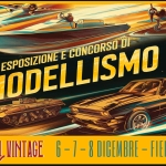 Esposizione e concorso di Modellismo Potrebbe essere un'immagine raffigurante il seguente testo "ESPOSIZIONE E CONCORSO MODELLISMO DI GSMI থ? MOOи UPADD AUTO 小時番 MERGATINO 圓 MINTAGE 6-1-8 6-1-8DIGEMBRE-FIER DIGEMBRE FIERA DI CAGLIARI"