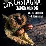 Festa della Castagna di Montecreto! 🌰 39^ Edizione Festa della Castagna di Montecreto! 39º Edizione a Montecreto (MO) il 25 ottobre ottobre - 2 novembre 2025