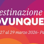 Potrebbe essere un'immagine raffigurante il seguente testo "Destinazione OVUNQUE dal 27 27 al 7al29 29 marzo 2026- Padova"
