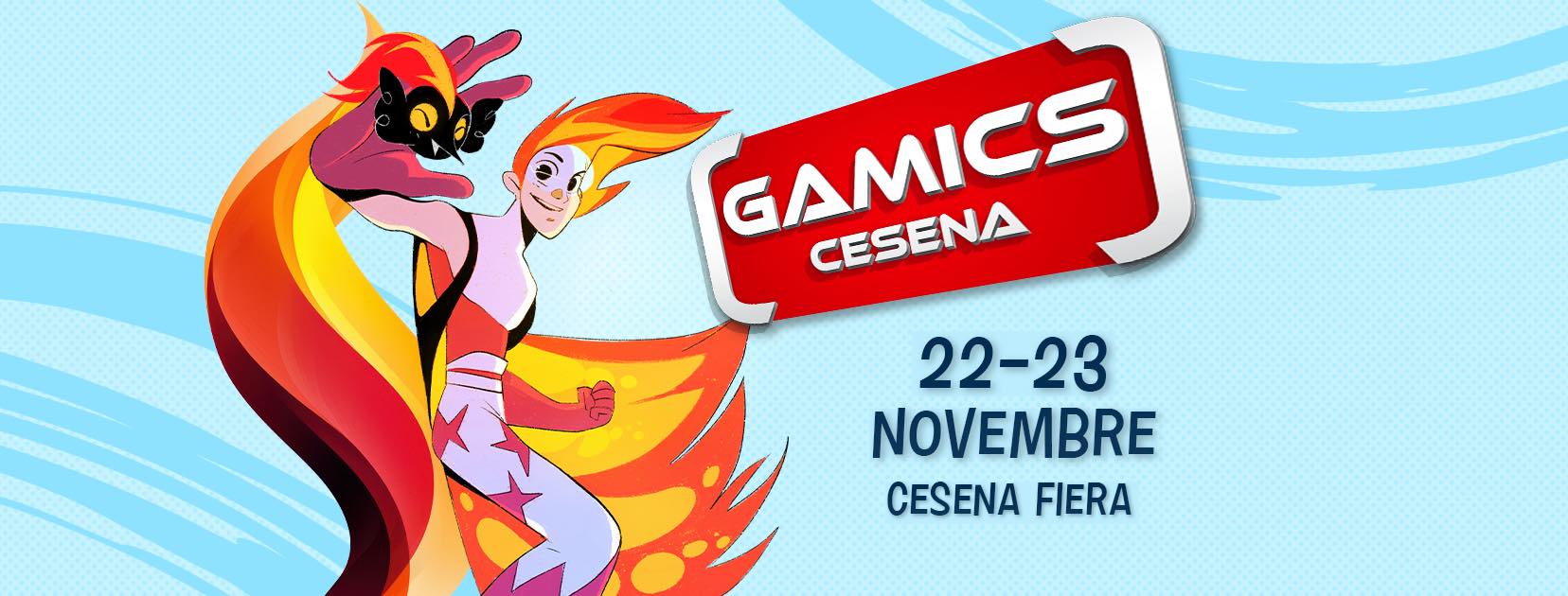 Evento Gamics Cesena – 22 e 23 Novembre 2025 Locandina Gamics Cesena – 22 e 23 Novembre 2025 - da sabato 22 novembre - domenica 23 novembre 2025 ore 10:00 ore 19:00