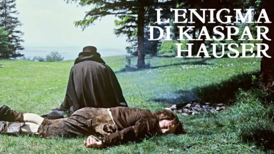 Potrebbe essere un'immagine raffigurante il seguente testo "I 'ENIGMA DI KASPAR HAUSER"