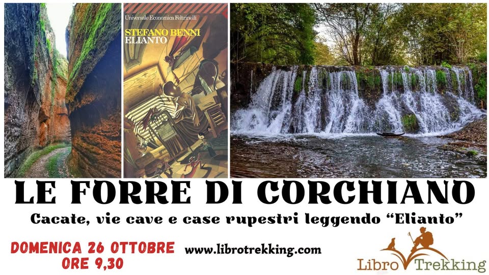 Evento Le forre di Corchiano Locandina Le forre di Corchiano - domenica 26 ottobre ore 09:30 - 14:30