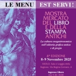 Mostra del Libro e della Stampa antichi Mostra del Libro e della Stampa antichi a Asolo (TV) il 9 novembre 2025