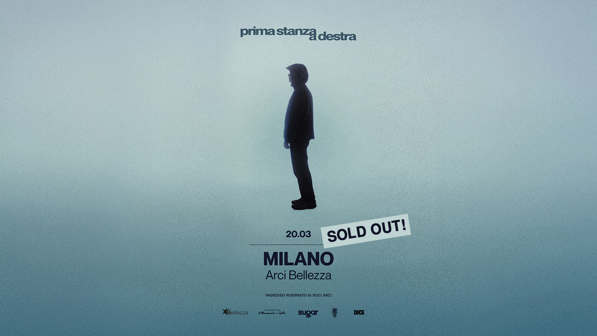 PRIMA STANZA A DESTRA | Milano, Arci Bellezza Potrebbe essere un'immagine raffigurante testo