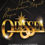 REMEMBER ODISSEA Potrebbe essere un contenuto grafico raffigurante il seguente testo "REMEMBER ODISSEA Unien Elagente Sfarrdinaria Mhagica M ODSSEN و- SCEA DOMENICA DOMENICA7DICEMBRE 7 DICEMBRE MIAMI CLUB"