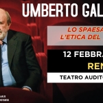 RENDE – UMBERTO GALIMBERTI “Lo Spaesamento e L’etica del viandante” – Teatro Unical RENDE – UMBERTO GALIMBERTI Lo Spaesamento e L’etica del viandante – Teatro Unical a Rende (CS) il 12 febbraio 2026