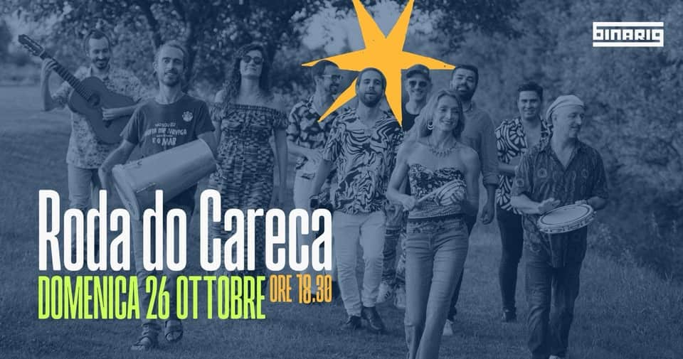 Evento Roda do Careca La Domenica del Binario Locandina Roda do Careca La Domenica del Binario - domenica 26 ottobre ore 18:30 - 22:00