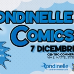 Rondinelle Comics 4 Edizione Potrebbe essere un'immagine raffigurante il seguente testo "COSPLAYCONTEST COSPLAY CONTEST A ACURADI DI MJCOSPLAYEVENTI RONDINELLE ONDINELLE COMICS 7 DICEMBRE 2025 CENTRO COMMERCIALE RONDINELLE VIA E. MATTEI, MATTEI,37/39 37/39 RONCADELLE (BS) Rondinelle centro commerciale XC cosplay OFFICI NA m MEDIR"