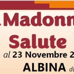 Sagra Madonna dea Salute 2025 – Albina Potrebbe essere un'immagine raffigurante il seguente testo "SagraMadonna aMadonna dea SagraMa Salute dal 21 al 23 Novembre 2025 ALBINA di Gaiarine (TV)"