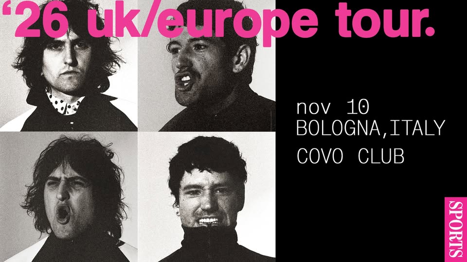 Evento SPORTS live at Covo Club, Bologna Locandina SPORTS live at Covo Club, Bologna - martedì 10 novembre ore 21:00 - 00:00