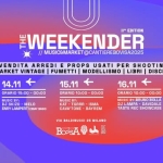 THE WEEKENDER SECOND EDITION Potrebbe essere un contenuto grafico raffigurante il seguente testo "#WEEKENDER " EDITION /MUSICEMARKET@CAITEREBOVISA2025 MUSIC&MARKET SVENDITA ARREDI PROPS USATI PER SHOOTING MAET VINTAGE FUMETTI MODELLISMO LIBRI| DISCHI 14.11 ORARIO 15:00 00:00 15.11 ORARIO 10:00 00:00 63 DJSKI 1SKIZ0 MELO ENRY RYLAMPERTICH CECAY BA6H TGRAR ISMA CAVA'TONE- BAYAEM 16.11 ORARIO 10:00 00:00 MUBIGEY:BAUNOBOLLA DJLAMPA-D DAVIDALE TASTE REC SHOWCASE VIA LDINUCCI 25 MILANO BodsA"