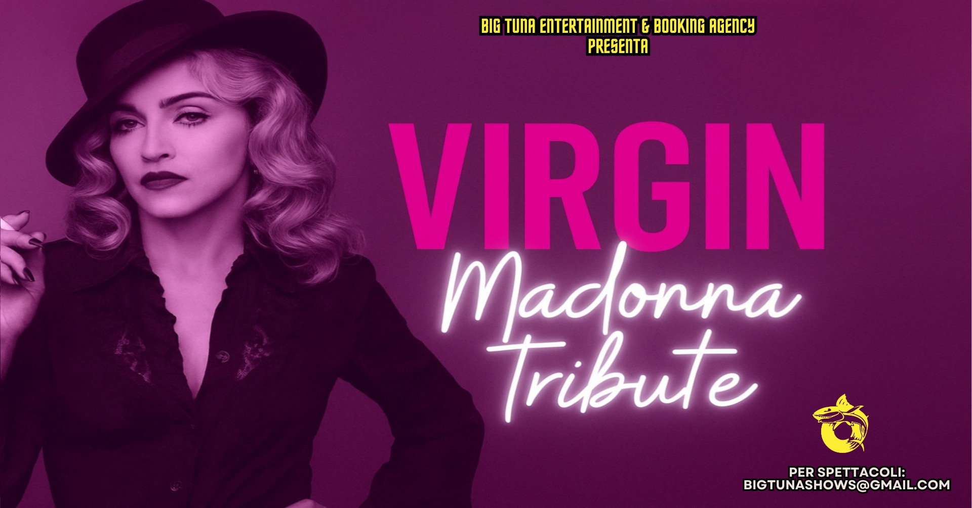 Evento Virgin – Madonna Tribute Band Live@Brasserie Houblon, Stra (Ve) Locandina Virgin – Madonna Tribute Band Live@Brasserie Houblon, Stra (Ve) - venerdì 8 maggio ore 21:30 - 23:30