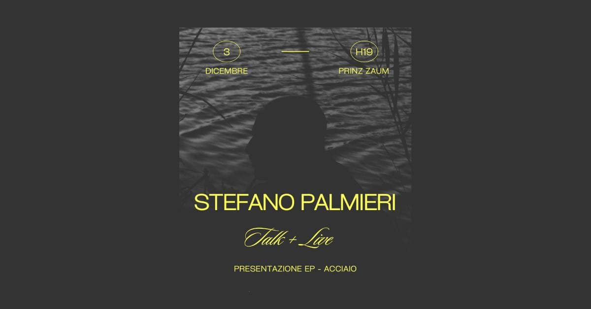 Evento Acciaio presentazione del disco Locandina Acciaio presentazione del disco - mercoledì 3 dicembre ore 19:00 - 21:00