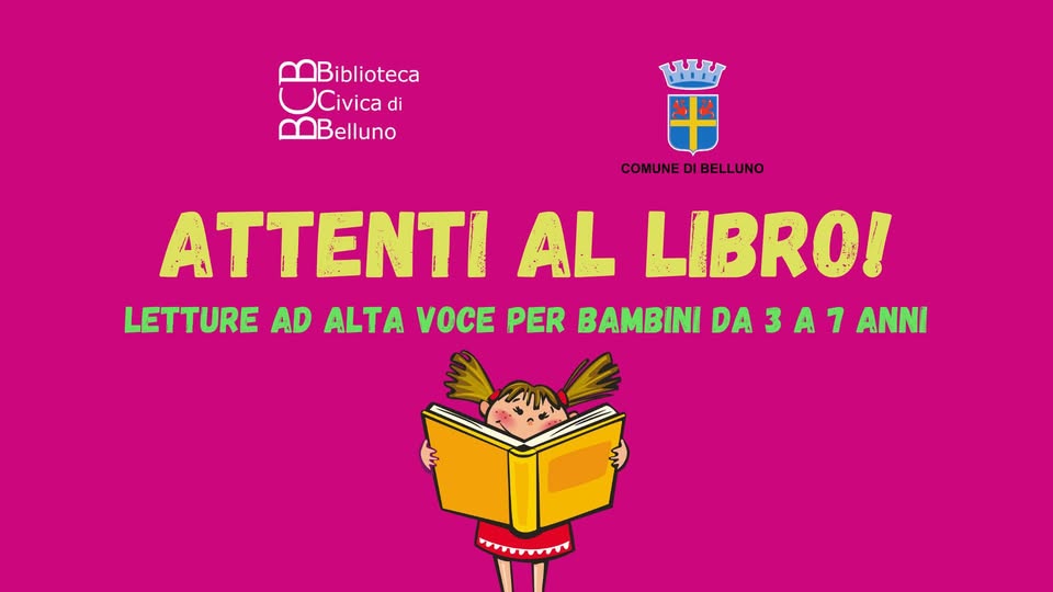 Evento Attenti al libro! Locandina Attenti al libro! - da venerdì 17 ottobre 2025 - venerdì 22 maggio 2026 ore 17:00 ore 17:30