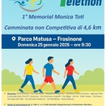 Camminata NON COMPETITIVA Camminata Non Competitiva a FR il 25 gennaio 2026