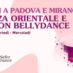 Corsi Danza Orientale e Fusion Bellydance Corsi Danza Orientale e Fusion Bellydance a PD il 28 ottobre ottobre 2025 - 25 febbraio 2026