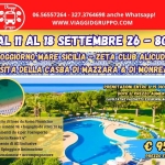 DAL 11 AL 18 SETTEMBRE : SOGGIORNO MARE SICILIA ! Dal 11 Al 18 Settembre Soggiorno Mare Sicilia ! a Sciacca (AG) il 11 settembre 2026