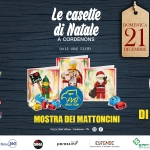Domenica 21 dicembre – mostra dei mattoncini e giochi – Casette Cordenons Potrebbe essere un contenuto grafico raffigurante testo
