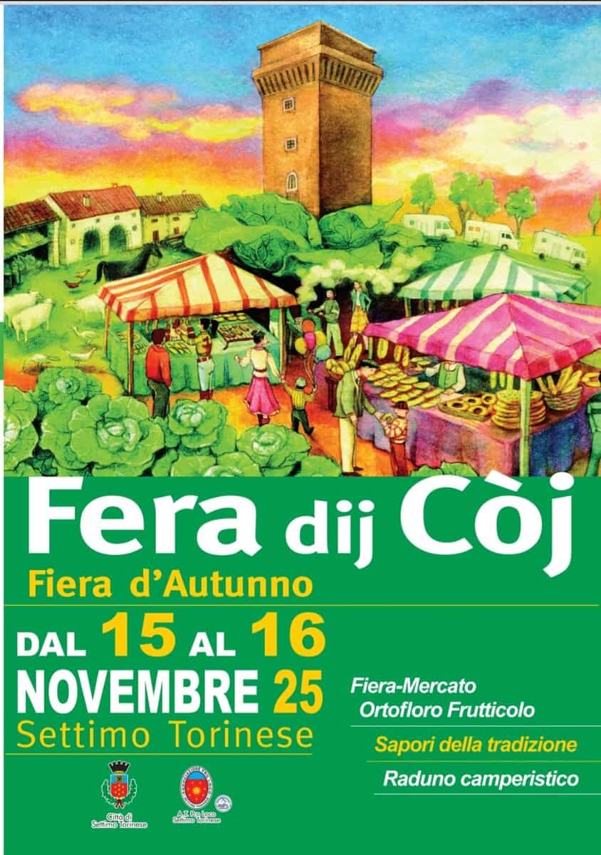 Evento Fera dij Coj Locandina Fera dij Coj - da sabato 15 novembre - domenica 16 novembre 2025 ore 09:00 ore 20:00