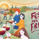 Festa del Vin Friularo DOCG – 31ª Edizione Potrebbe essere un'immagine raffigurante vino e il seguente testo ".... DOM 16 NOVEMBRE 2025 FESTA ٧۱۸ FRIULARO -PAΘΟΥΑ -P DEU BAGNOLI' DI SOPRA-PADOVA SOPRA DOMINIO BAGNOLI DI"