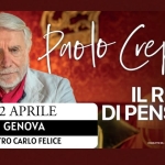 Genova – Teatro Carlo Felice – Paolo Crepet – Il Reato Di Pensare a Genova (GE) il 22 aprile 2026