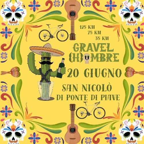 Evento Gravel(H)ombre Locandina Gravel(H)ombre - sabato 20 giugno ore 07:00 - 09:00