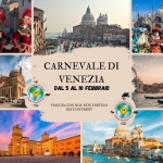 Happy Carnevale di Venezia dal 5 al 10 Febbraio a € 690,00 Happy Carnevale di Venezia dal 5 al 10 Febbraio a E 690,00 a Portomaggiore (FE) il 5 febbraio - 10 febbraio 2026