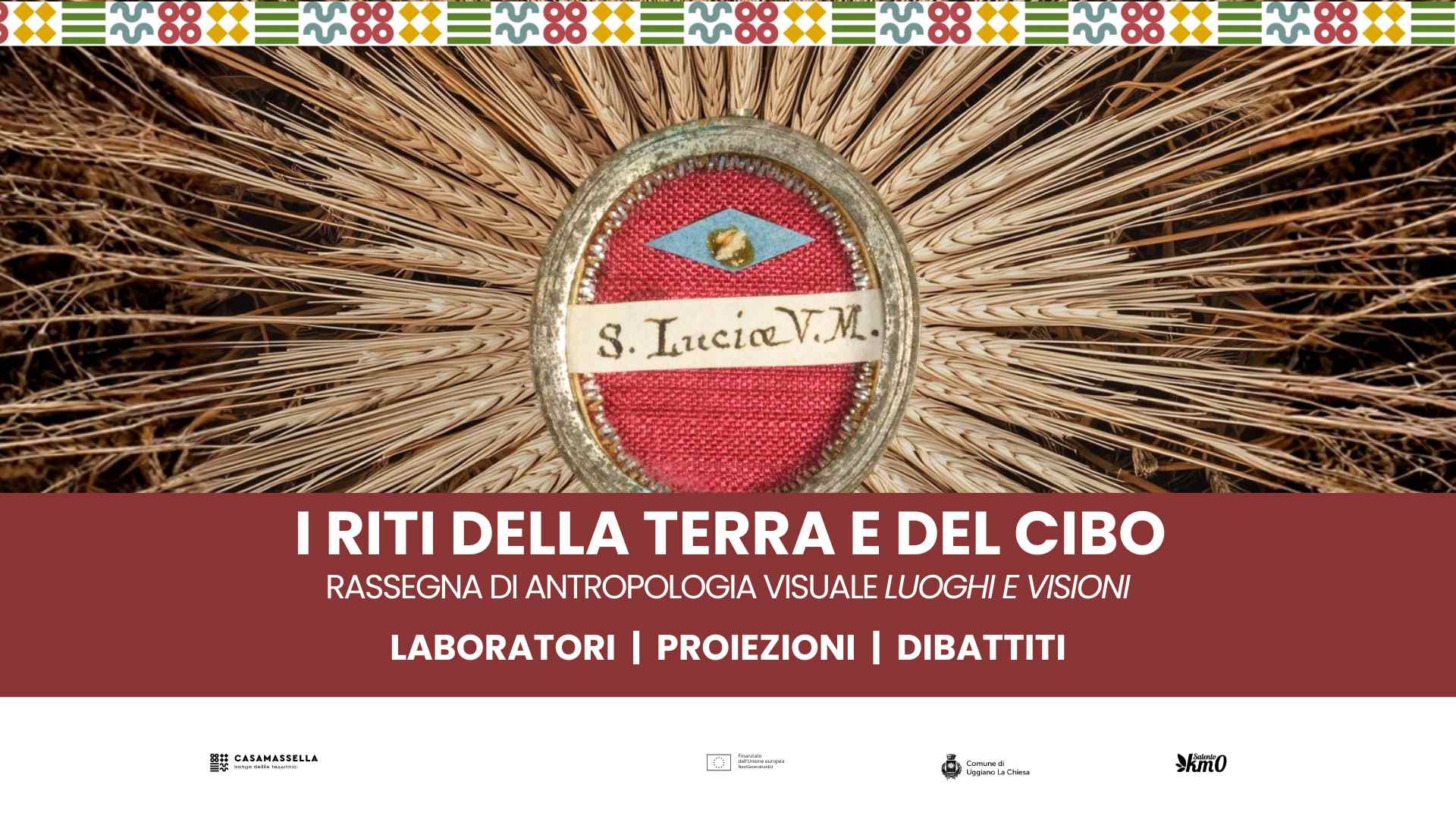 Evento I Riti della Terra e del Cibo Locandina I Riti della Terra e del Cibo - sabato 13 dicembre ore 17:00 - 19:00