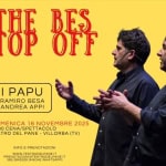 Potrebbe essere un contenuto grafico raffigurante il seguente testo "THE BES TOP TOPO OFF I |PAPU RAMIRO BESA ANDREA ANDREAAPPI APPI 음 DOMENICA16NOVEMBRE DOMENICA NOVEMBRE 2025 30CENA/ 19.30CENA/SPETTACOLO ETTACOLO TEATRO DEL PANE VILLORBA (TV) INFOE PRENOTAZIONI WWW.TEATRODELPANE.IT 380.384200SANCHEWHATSAN1 WHATSAPPI 380.3842008(A Pada"
