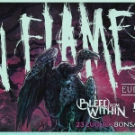 In Flames – Europe 2026 with Bleed From Within + Employed To Serve | Bologna, BOnsai Potrebbe essere un contenuto grafico raffigurante incendio e il seguente testo "ME MENN EUROPE 2026 BLEELFRO WITHIN FROM EMPLOYED TO SERVE 23 LUGLIO BONSAI BOLOGNA"