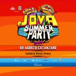 Jova Summer Party • Catanzaro @ Calabria Music Arena 22/08 Potrebbe essere un contenuto grafico raffigurante testo