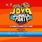 Jova Summer Party • Montesilvano @ Music Arena 12/08 Potrebbe essere un contenuto grafico raffigurante testo