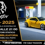 Potrebbe essere un'immagine raffigurante ‎auto e ‎il seguente testo "‎ス 0 V-Power NITAO+ 園 جا 愛 KRAKEN 22 22-11-2025 22-11 -11 2025 SILA 36033 ISOLA VICENTINA (۷۱) DALLE17:00 ALLE 21:00 RITROVO MOTORI STATICO ISCRIZIONE OBBLIGATORIA BAR E CENA DISPONIBILI SUL POSTO NCOLLABORAZIONE CON: WRAP INDUSTRIES MINLIM AFE Vw GOLF PASSION BRBZ competition 回 BENESSER EN DELLANTO DELLAMS‎"‎‎