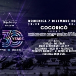 MEMORABILIA 30 Years – Unipol Arena Bologna Potrebbe essere un'immagine raffigurante il seguente testo "Unipol UnipolArena Arena DOMENICA 7 7 DICEMBRE 2025 BOLOGNA 18:30 03:00 COCORICÒ 3 3 YEARS PRESENTS memorEbiiE 1995 >> 2025 JEFF JEFF.MILLS MILLS CIRILLO WESTBAM MARO ACARDIPANE AKA PCP SACCOMAN RICCI JR PASTABOYS PRINCIPE MAURICE CLAUDIO DI ROCCO FEDERICA BABY DOLL"